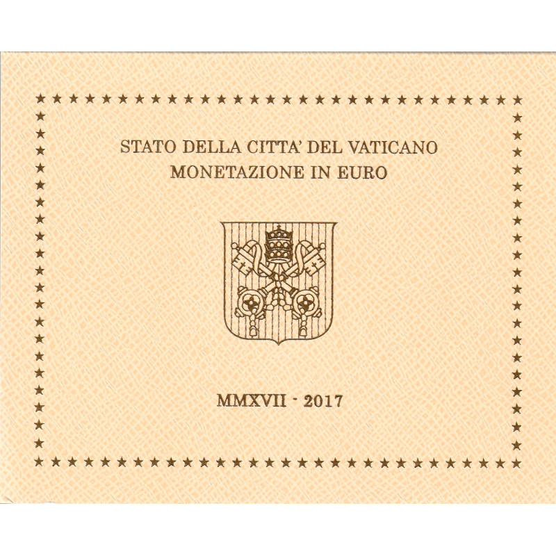 Sada euromincí Vatikán 2017