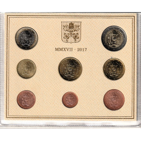 Vatican 2017 Euro Coin Set
