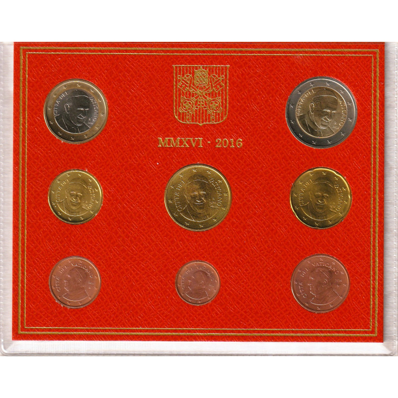Sada euromincí Vatikán 2016
