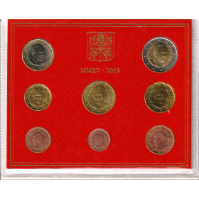 Vatican 2015 Euro Coin Set