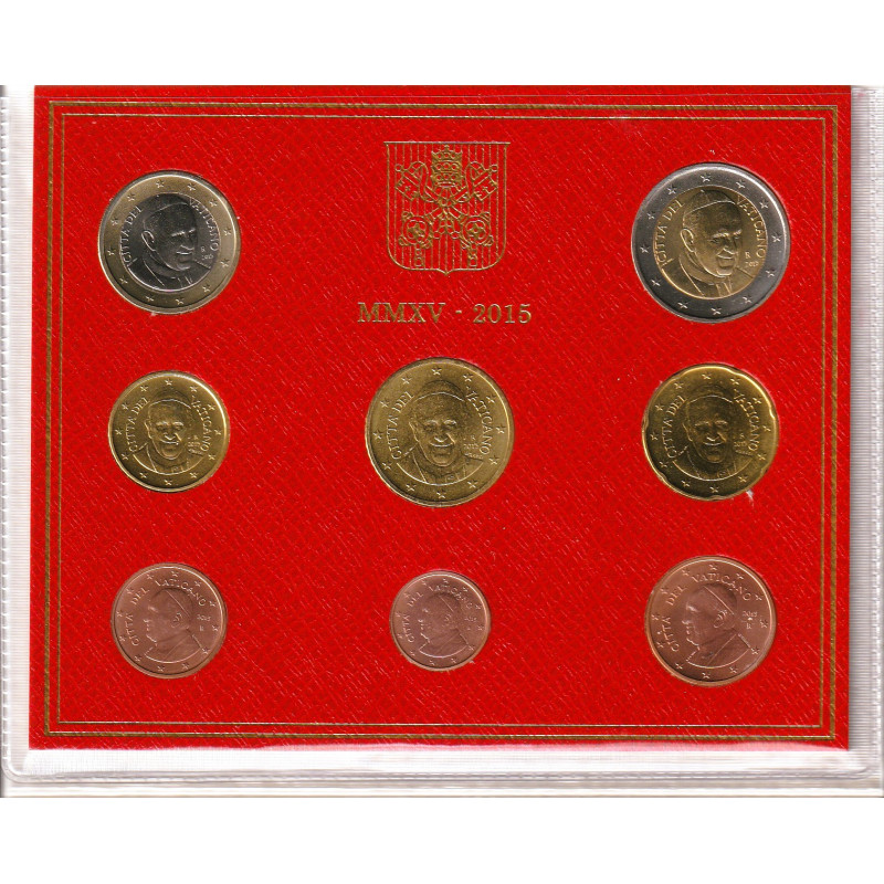 Sada euromincí Vatikán 2015