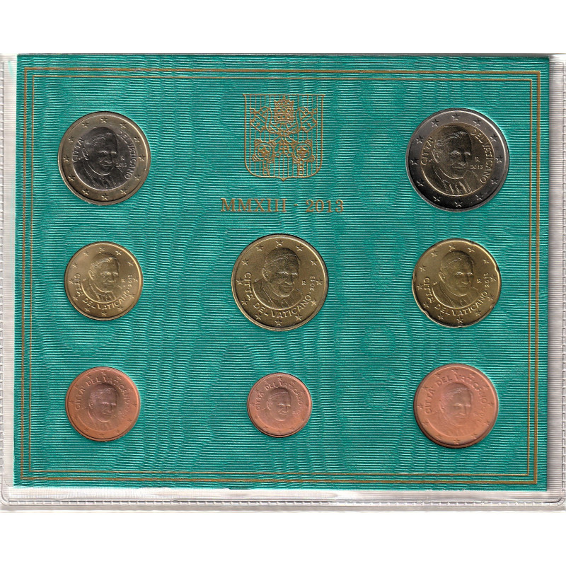 Sada euromincí Vatikán 2013