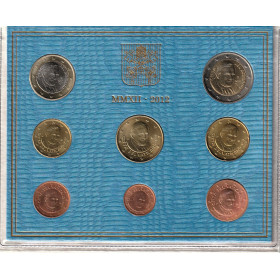 Vatican 2012 Euro Coin Set