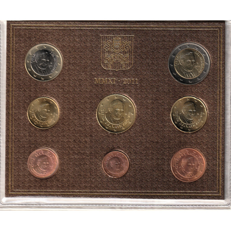 Sada euromincí Vatikán 2011