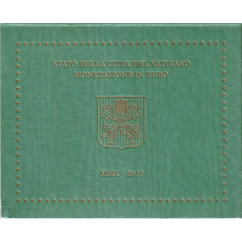 Sada euromincí Vatikán 2010