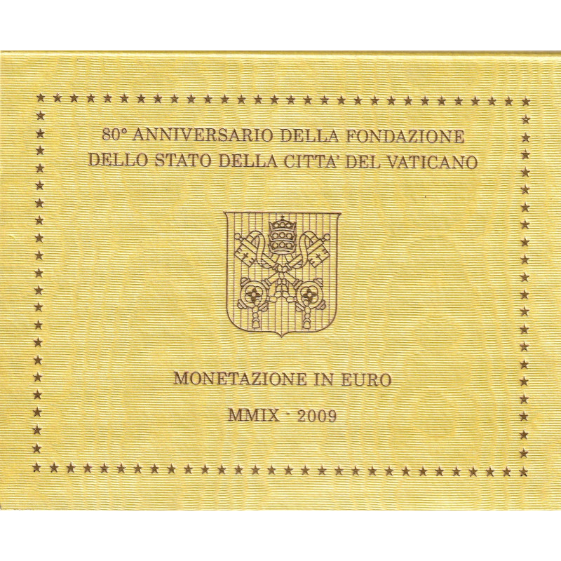 Sada euromincí Vatikán 2009
