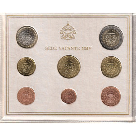 Vatican Euro Coin Set 2005 - Sede Vacante
