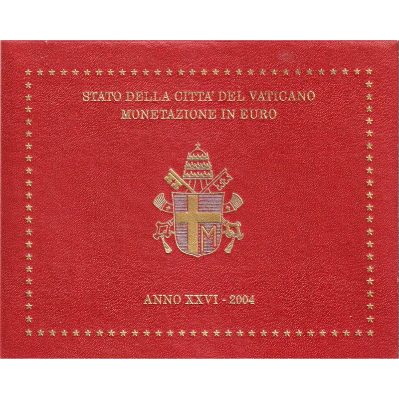 Sada euromincí Vatikán 2004