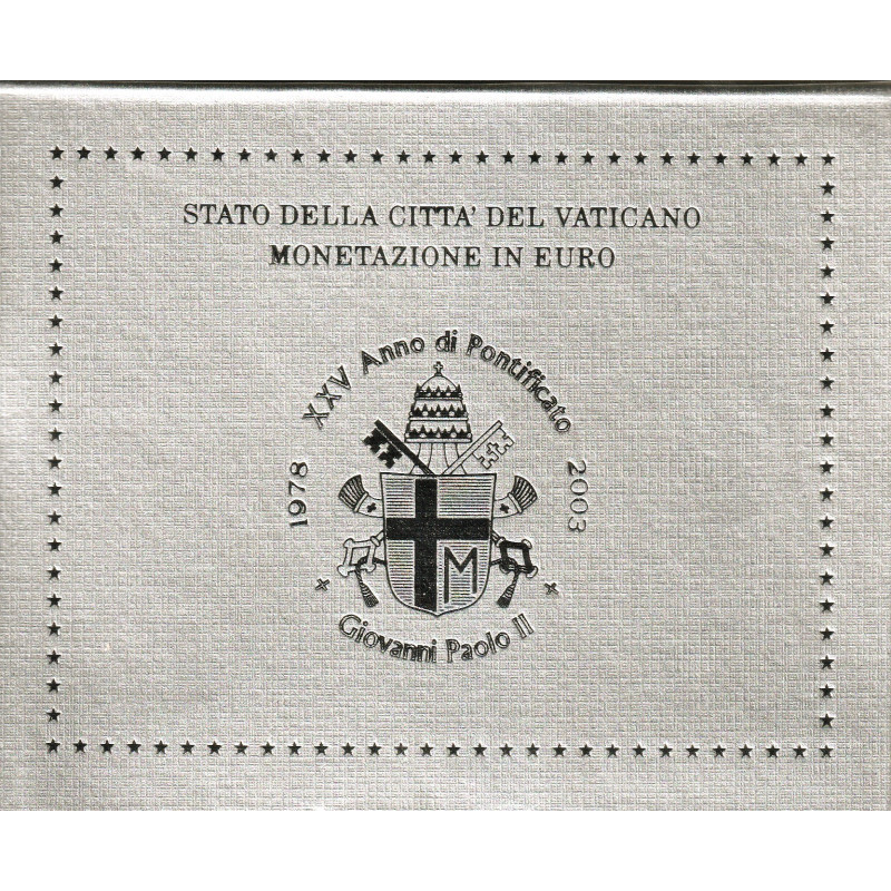 Sada euromincí Vatikán 2003