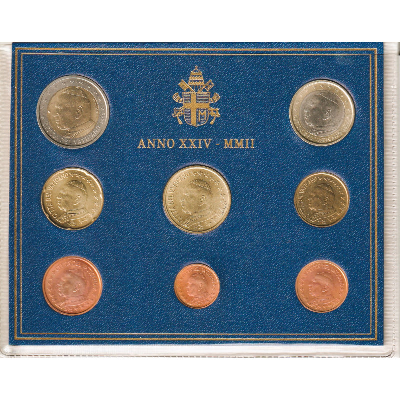 Sada euromincí Vatikán 2002