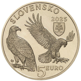 5 Euro 2025 - The eastern imperial eagle