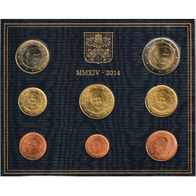 Vatican 2014 Euro Coin Set