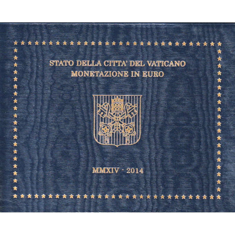 Sada euromincí Vatikán 2014
