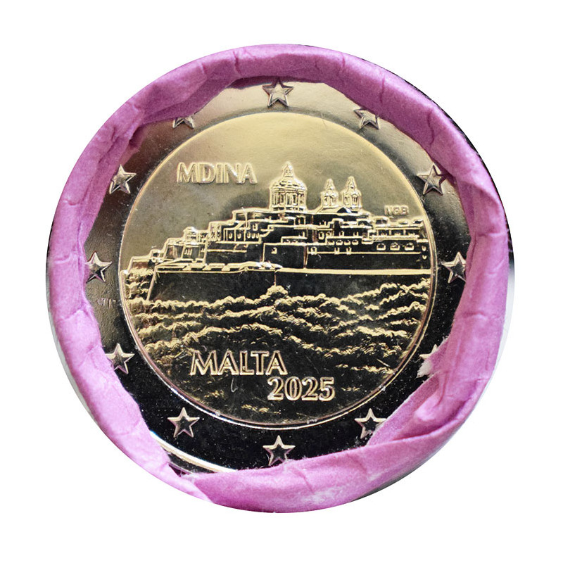 2 Euro Malta 2025 - Mesto Mdina