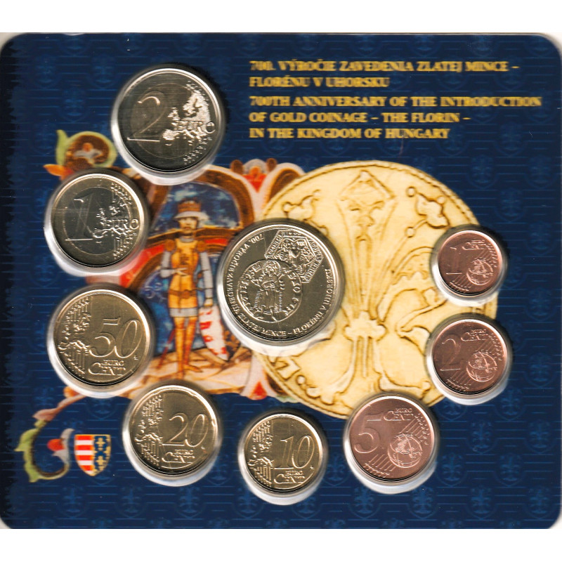 Sada euromincí 2025 - Výročie zavedenia Florénu, BU