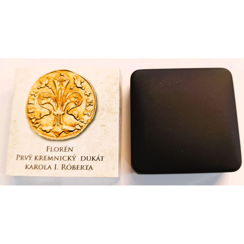 Gold Replica of Kremnica´s 1-ducat - Florin