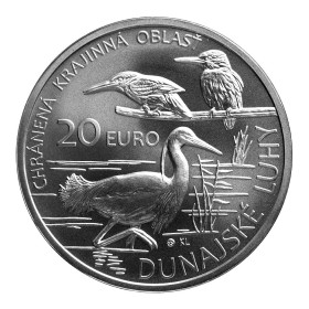 20 Euro 2025 - Oblasť Dunajské luhy, BK