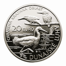 20 Euro 2025 - Oblasť Dunajské luhy, Proof