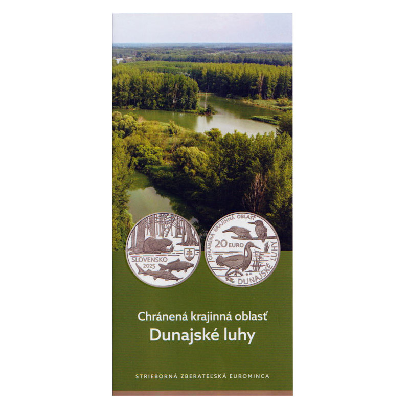 20 Euro 2025 - Oblasť Dunajské luhy, Proof