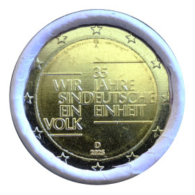 2 Euro Nemecko "A" 2025 - Jednota Nemecka