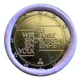 2 Euro Nemecko "D" 2025 - Jednota Nemecka