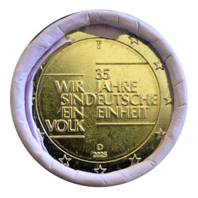 2 Euro Nemecko "G" 2025 - Jednota Nemecka
