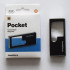 Pocket magnifier with LED light (2.5x and 10x magnification)