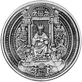 Veľká pečať Maximiliána II. Habsburského, strieborná medaila