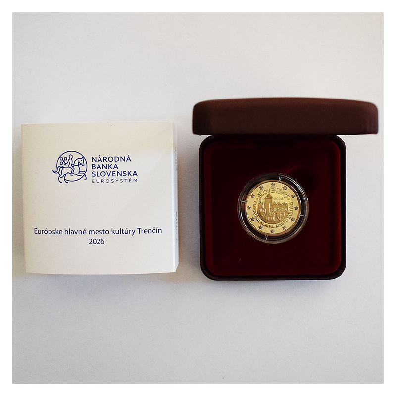 2 Euro Slovensko 2026 - Trenčín, Európske mesto kultúry r. 2026, Proof
