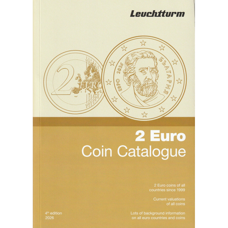 2 Euro coin catalogue 2026, English language