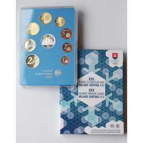 Euro coin set 2026 - Winter Olympics Milan and Cortina, Proof