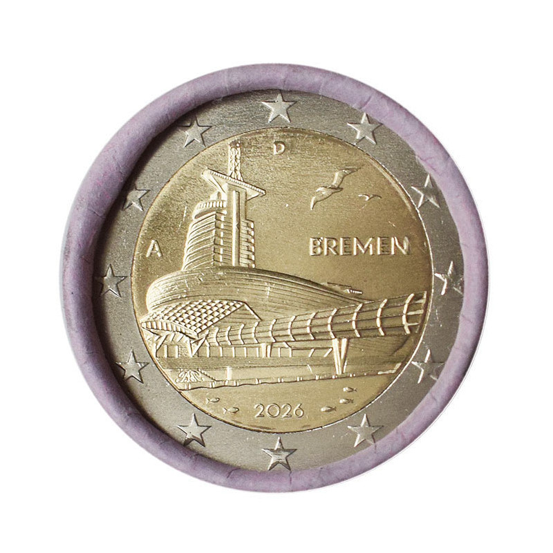 2 Euro Nemecko "A" 2026 - Múzeum Klimahaus