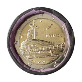 2 Euro Nemecko "D" 2026 - Múzeum Klimahaus
