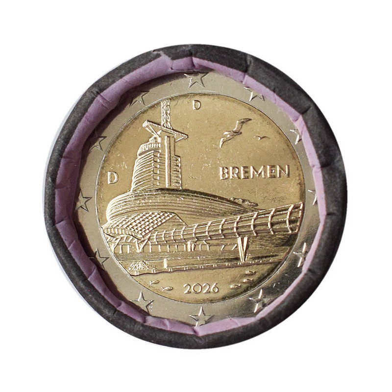 2 Euro Nemecko "D" 2026 - Múzeum Klimahaus