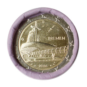2 Euro Nemecko "G" 2026 - Múzeum Klimahaus