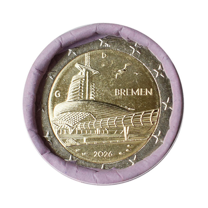 2 Euro Nemecko "G" 2026 - Múzeum Klimahaus