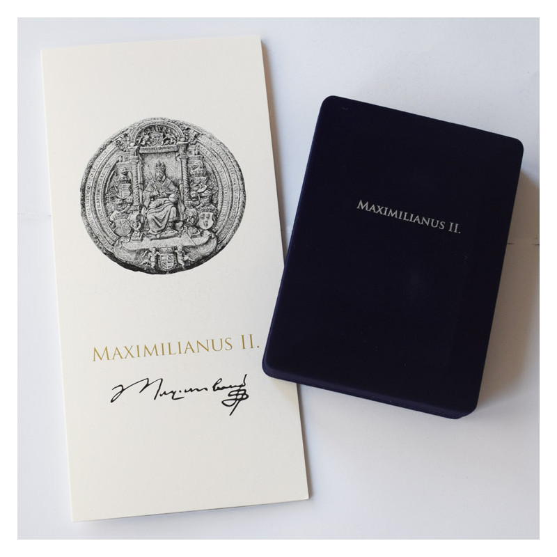 Veľká pečať Maximiliána II. Habsburského, strieborná medaila