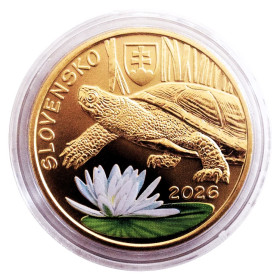 5 Euro 2026 - Korytnačka močiarna