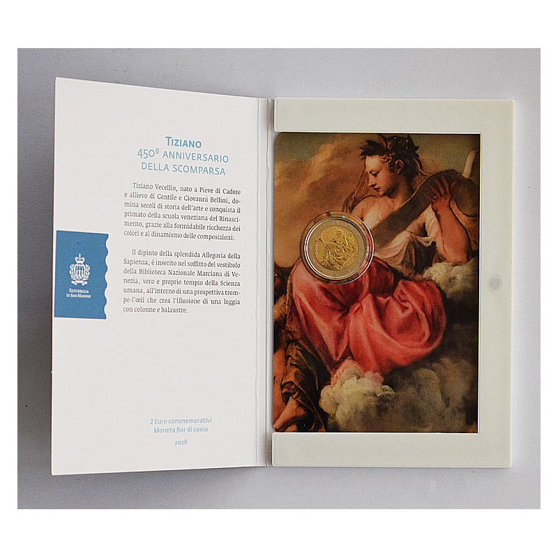 2 Euro SANM 2026 - Anniversary of the death of Titian