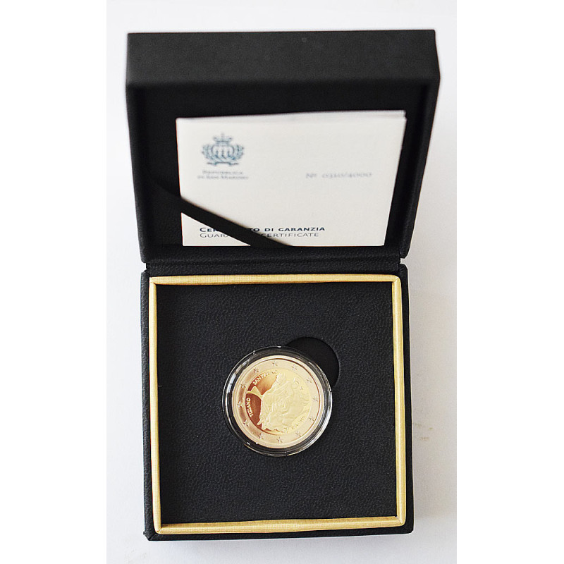2 Euro SANM 2026 - Výročie úmrtia Tiziana, Proof