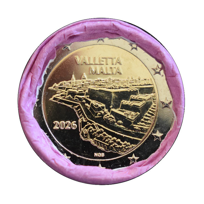 2 Euro Malta 2026 - City of Valletta