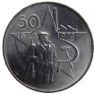 50 Kcs / 1973 - 25th anniversary of the 1948 Czechoslovak coup d'état - Standard quality