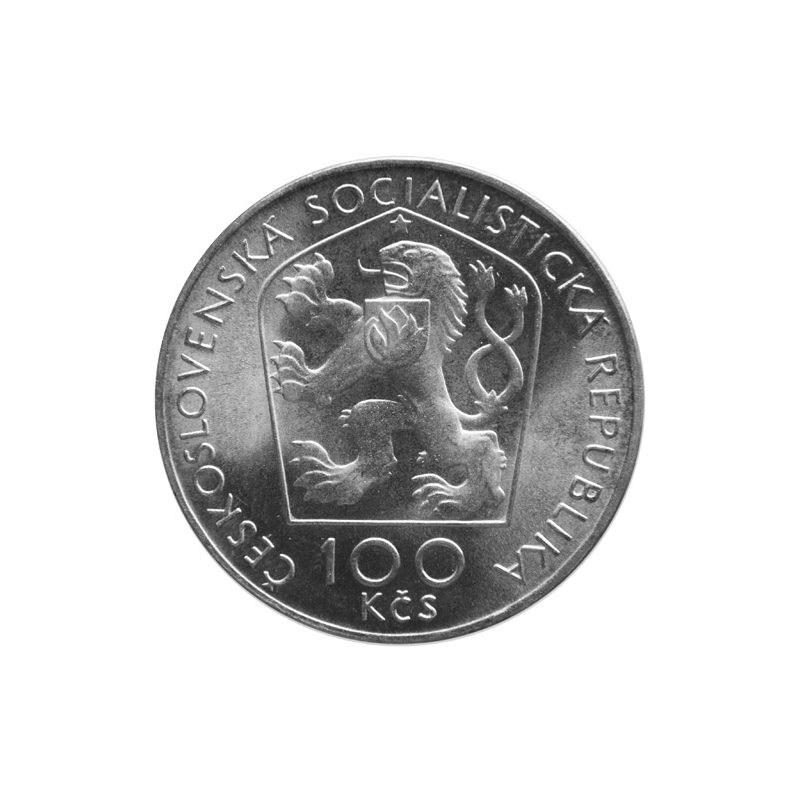 100 Kčs  1976 - Janko Kráľ - Bežná kvalita