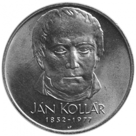 50 Kcs / 1977 - 120th anniversary of J. Kollar´s death - Standard quality