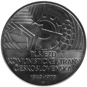 50 Kčs 1979 - 30. výročie IX. zjazdu KSČ - Bežná kvalita
