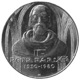 100 Kcs / 1980 - 650th anniversary of Petr Parler´s birth - Standard quality