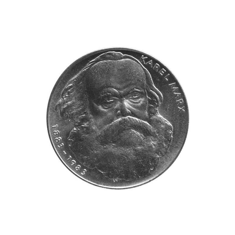 100 Kčs 1983 - 100. výročie úmrtia K. Marxa, Bežná kvalita