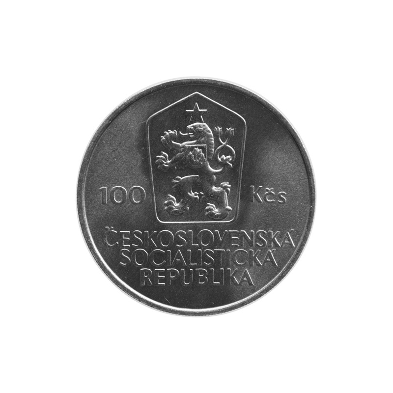 100 Kčs 1985 - 100. výročie narodenia J. Hollého, Bežná kvalita