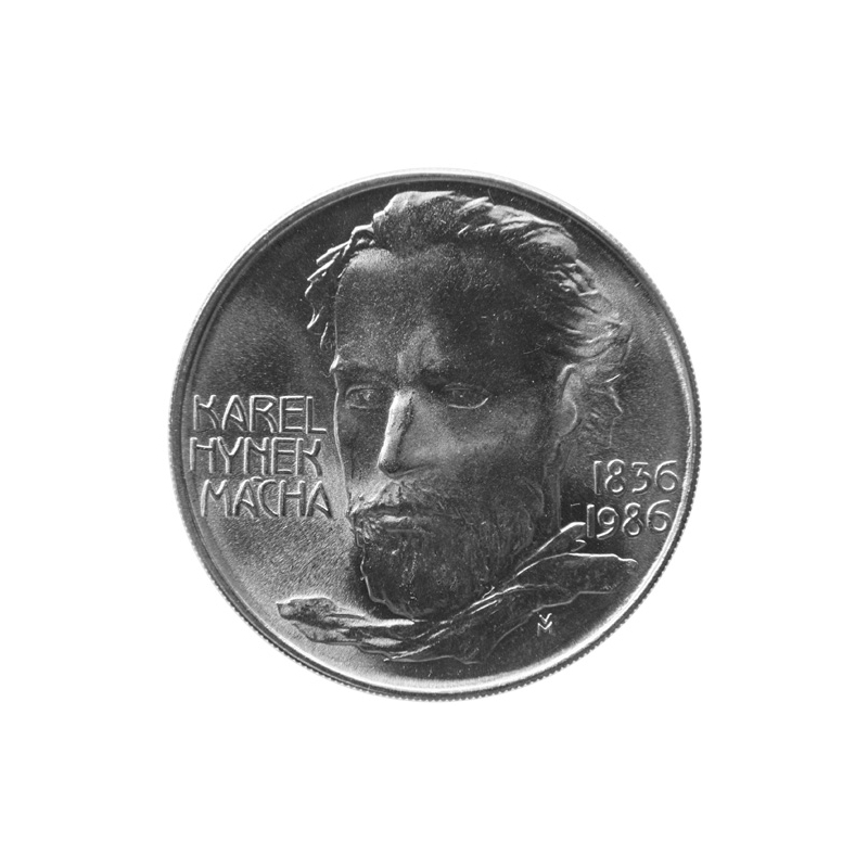 100 Kčs 1986 - Karel Hynek Mácha - Bežná kvalita
