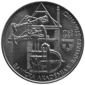 100 Kcs / 1987 - 225th anniversary of the Mining academy in Banska Stiavnica - Standard quality